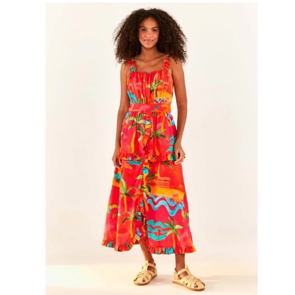 FARM Rio Dresses & Skirts - Farm Rio Ipanema Midi Dress XS